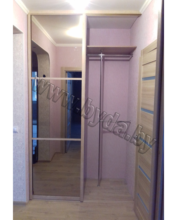 Встроенный шкаф-купе 1 метр в прихожую