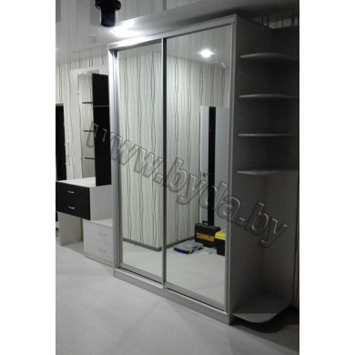 Комплект мебели в прихожую: Шкаф-купе+модуль